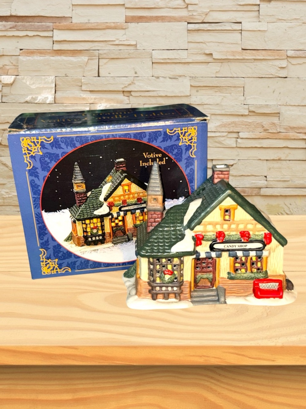 Vintage Giftco inc. Candy Shop Ceramic Votive Candle Holder